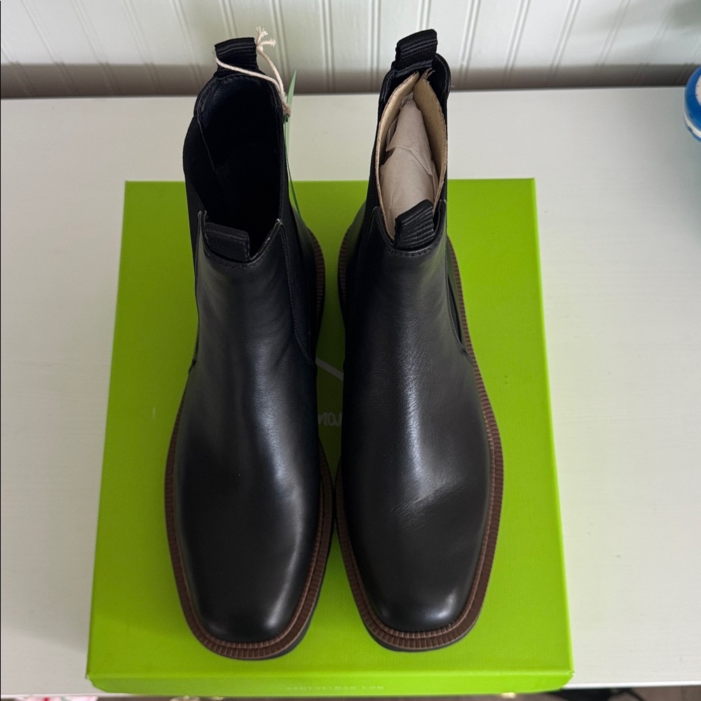 Sam Edelman Laguna Black Leather Boots